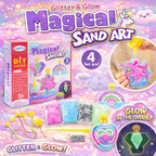Diy Glitter & Glow Magical Sand Art Kit