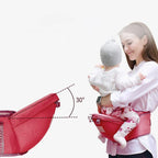 Adjustable Hip Seat Baby Carrier – Easy Carry for New Moms & Dads