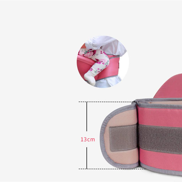 Adjustable Hip Seat Baby Carrier – Easy Carry for New Moms & Dads