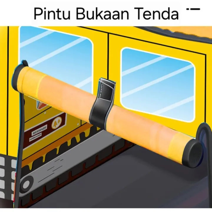 Kids Play Tent House - Portable Indoor/Outdoor Playhouse for Children