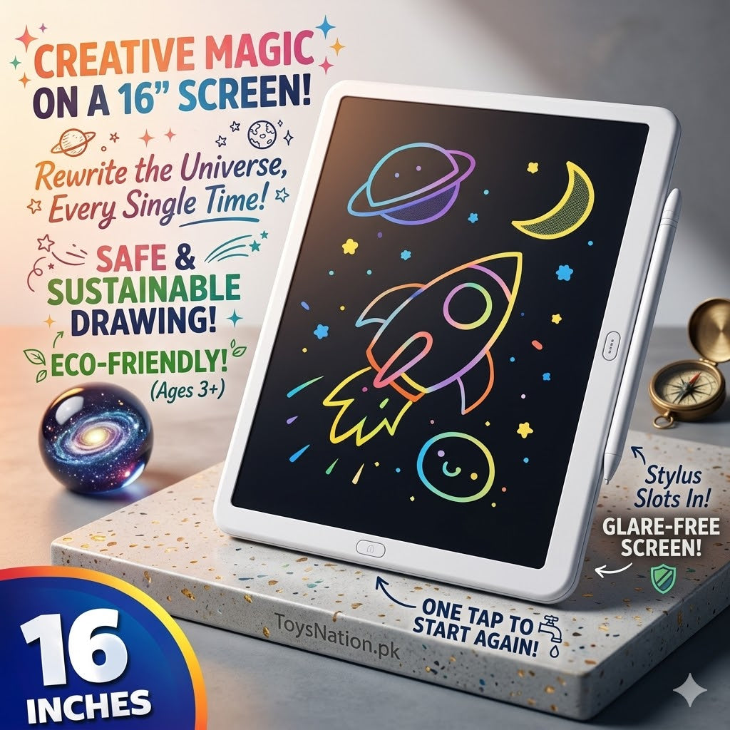 Multi Color 16 Inch Lcd Drawing Tablet