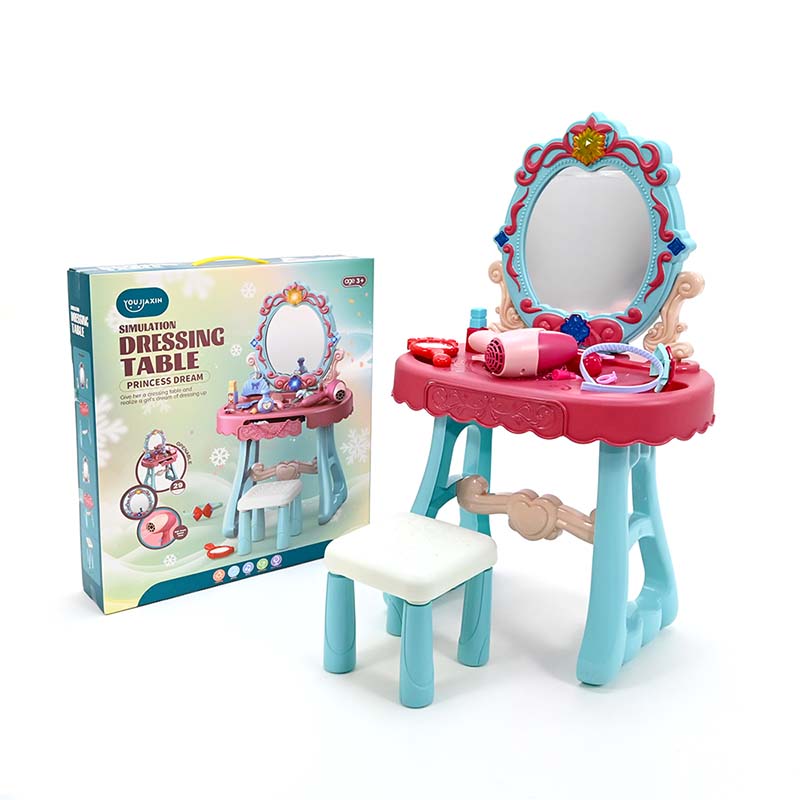 Princess Dressing Table Playset with Light & Sound - Pretend Play Accessories Main image