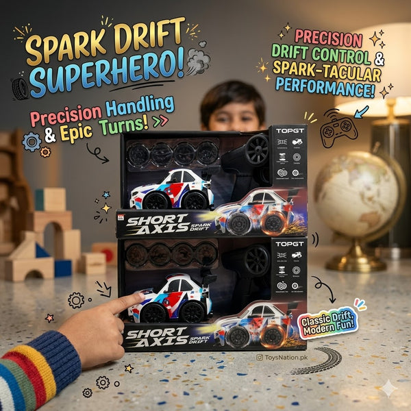 Rc Mini BMW M4 Spark Drifting Car