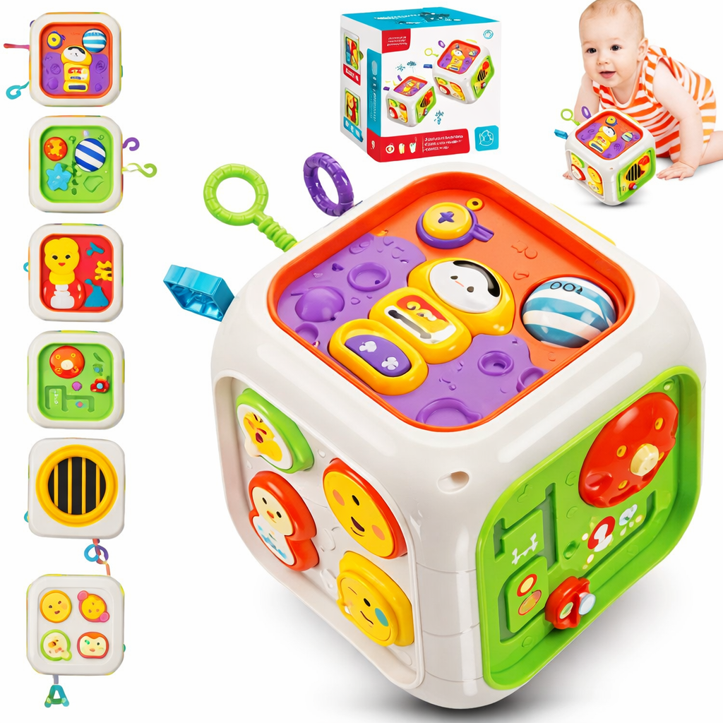 6-in-1 Musical Activity Cube for Toddlers Main image
