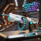 Electric Auto-Fire Soft Dart Blaster with Scope - 30 Foam Darts Included