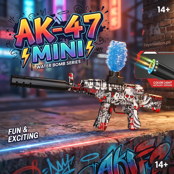 AK-47 Mini Gel Blaster Gun | Water Bomb Series