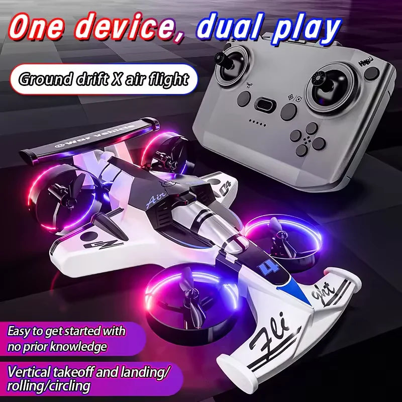 2-in-1 Remote Control Formula F1 Drone