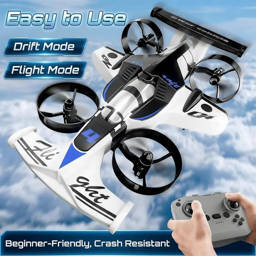 2-in-1 Remote Control Formula F1 Drone
