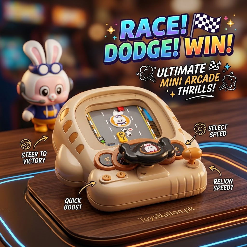 Adventure Steering Wheel Racing Game Toy for Kids