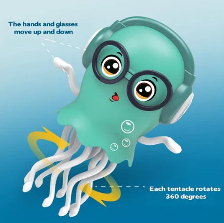 2-in-1 Magic Dancing Jellyfish Toy - Interactive with Light & Sound