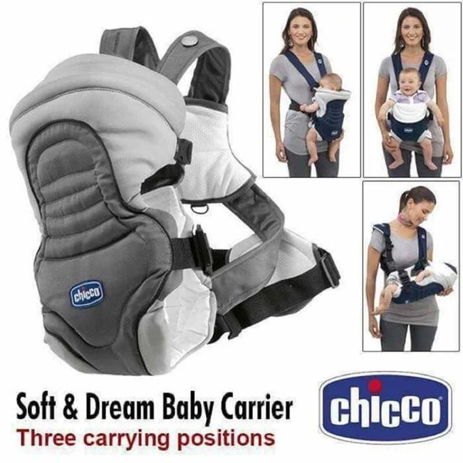 Chicco Soft & Dream Baby Carrier 0m+- 2 Position Carrier for Baby 3.5kg-9kg Hover Image
