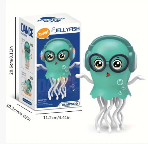 2-in-1 Magic Dancing Jellyfish Toy - Interactive with Light & Sound