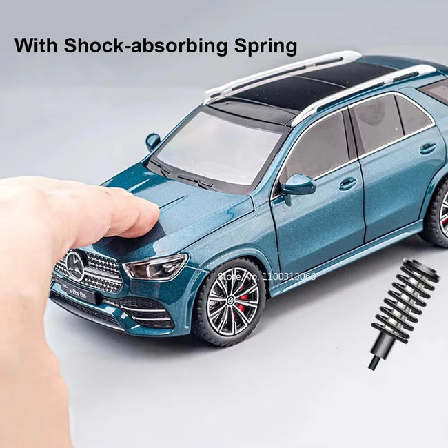 1:24 Scale Mercedes-Benz GLE 350 Die-Cast Model - Alloy SUV with Light & Sound Main Image