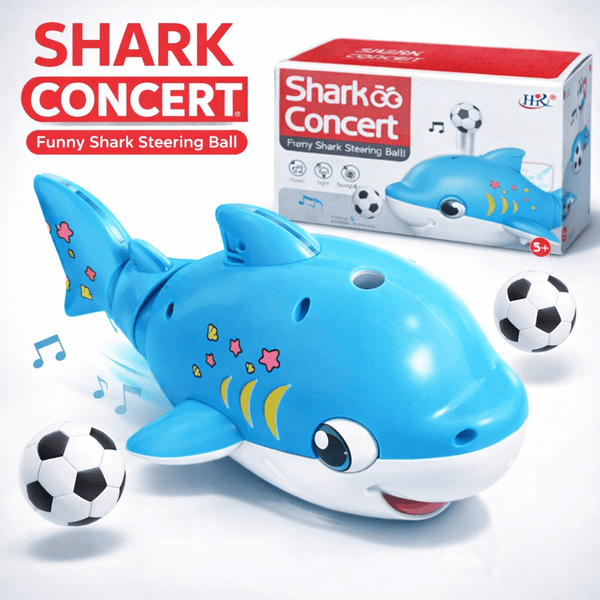 Fun Moving & Blowing Ball Musical Shark Secondary image