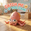 USB rechargeable crawling octopus toy moving across wooden floor - TikTok viral toddler toy - ToysNation.pk