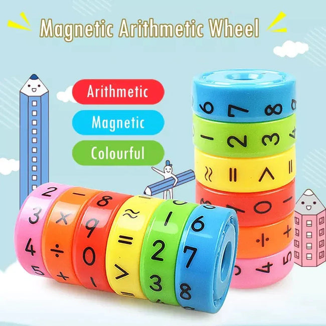 Magnetic Arithmetic Learning Toy - Educational Math Calculator for Kids Hover Image