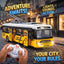 Remote Control City Bus With Lights, Sounds & Opening Doors – Remote Control Bus