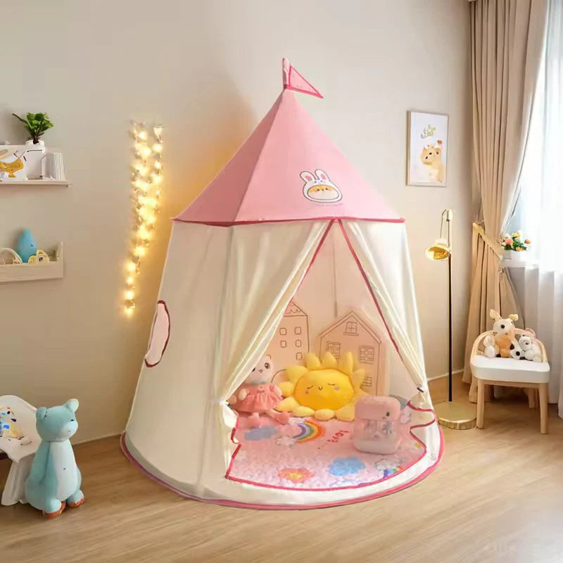 Children's Play Tent House - Indoor/Outdoor Playhouse for Kids