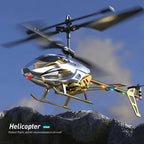 3.5CH RC Helicopter with LED Lights - Gyro Stabilized Remote Control Helicopter