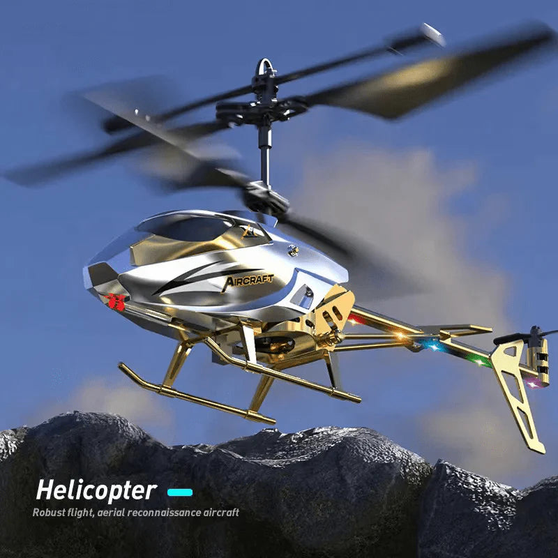 3.5CH RC Helicopter with LED Lights - Gyro Stabilized Remote Control Helicopter