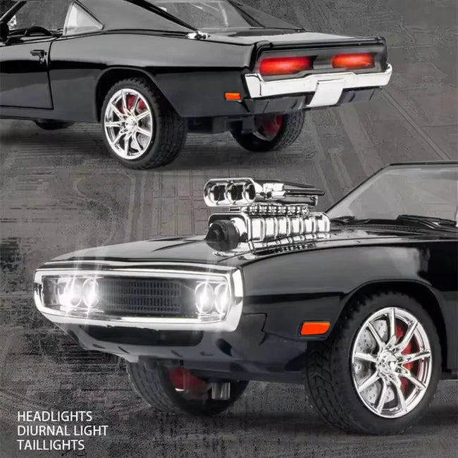 1:24 Scale 1970 Dodge Challenger - Fast & Furious 7 Diecast Car Model Main Image