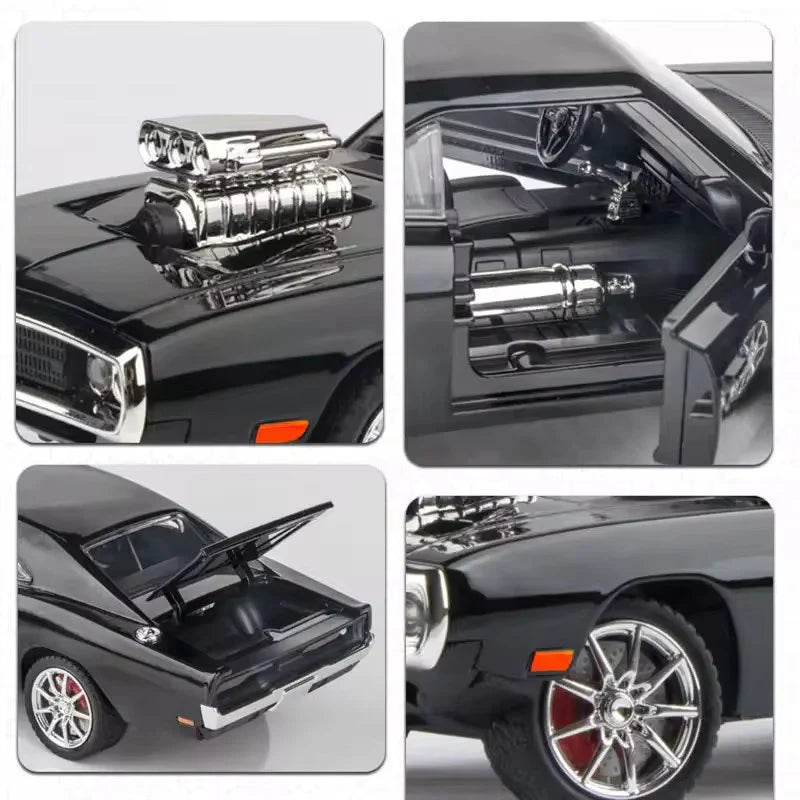 1:24 Scale 1970 Dodge Challenger - Fast & Furious 7 Diecast Car Model