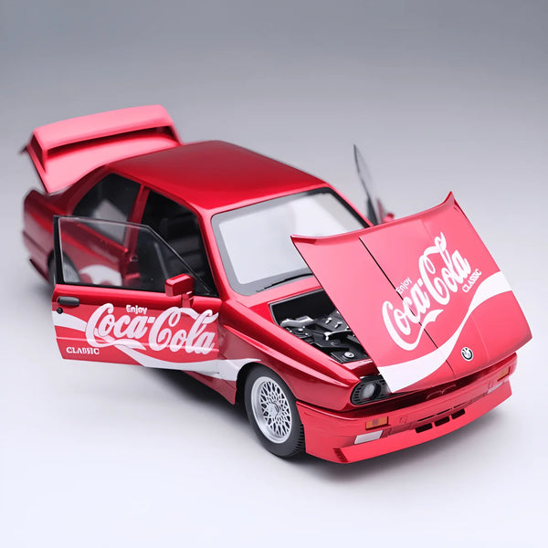 1:24 Scale BMW M3 Die-Cast Model Car - Classic Red Alloy Collectible