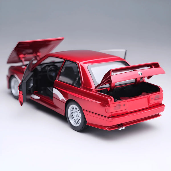 1:24 Scale BMW M3 Die-Cast Model Car - Classic Red Alloy Collectible