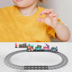17-Piece Electric Train Track Set - Locomotive & Engineering Vehicles for Kids