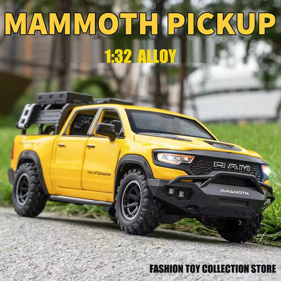 1:32 Mammoth 1000 TRX - Diecast Metal Pickup Truck Model Secondary image
