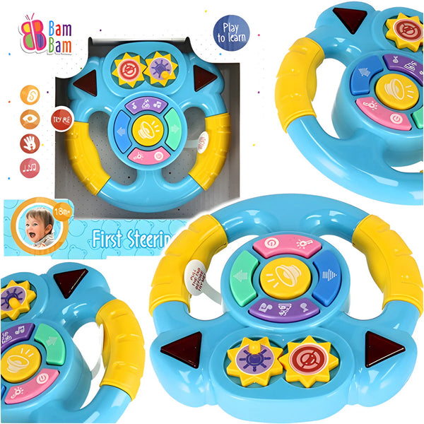 Interactive Musical Sterring Wheel & Key Set