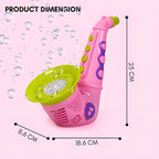 Bubble Machine Gun for Kids - Leak-Proof Automatic Bubble Blaster with LED Lights