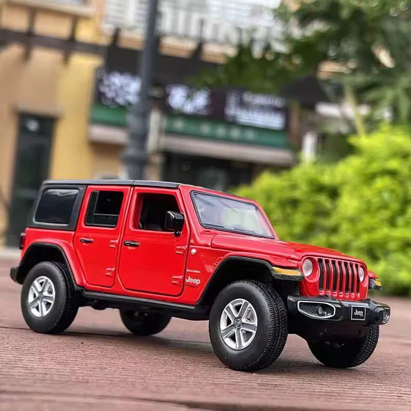 1:32 Jeeps Wrangler Rubicon Alloy Diecast Model