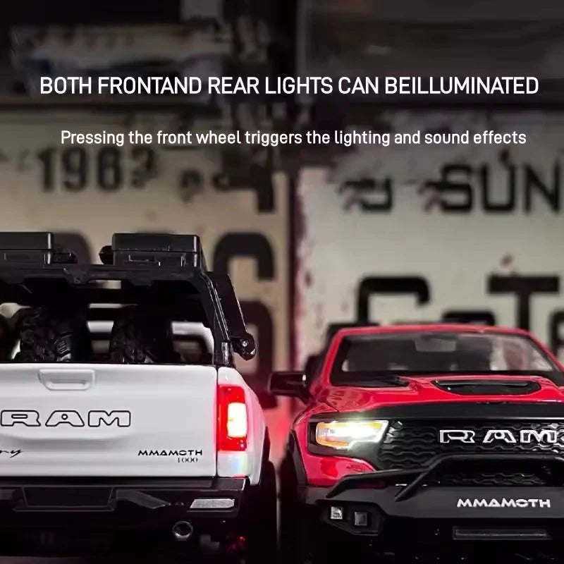 1:32 Mammoth 1000 TRX - Diecast Metal Pickup Truck Model