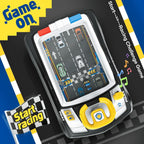 Police Car Steering Wheel Toy - Interactive Driving Game with Lights & Sounds