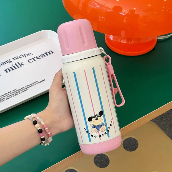 Stainless Steel Insulated Water Bottle With Strap