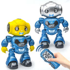 Smart RC Dancing Robot - Programmable Remote Control Robot with LED Lights & Music