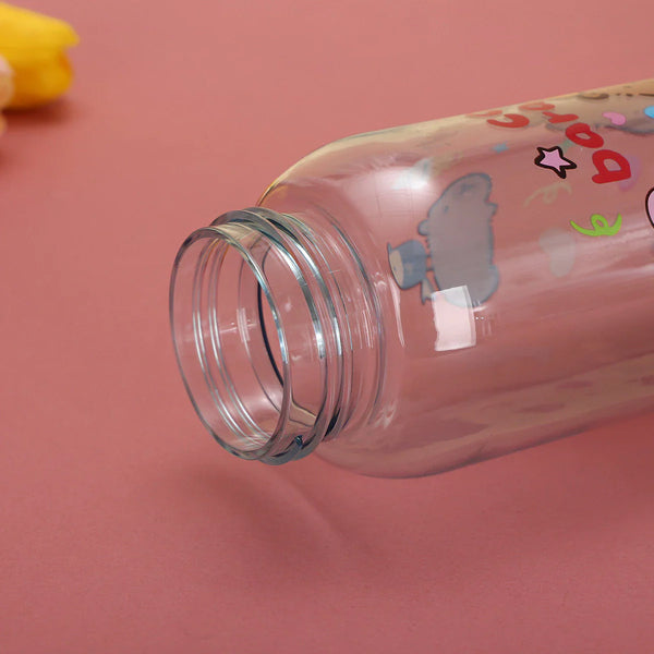 Capybara Plastic Water Bottel for Kids ( Pack of 1 )