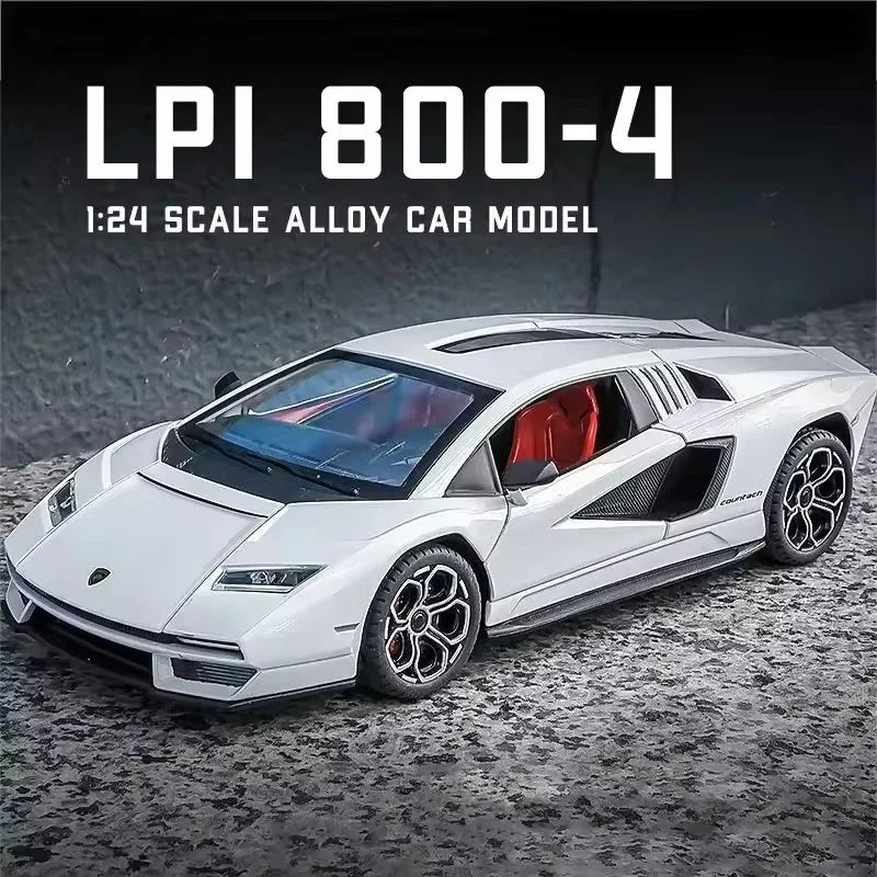 1:24 Scale Lamborghini Countach LPI 800-4 Die-Cast Model - Alloy Collectible Main image