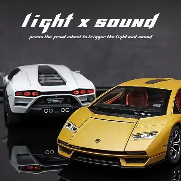 1:24 Scale Lamborghini Countach LPI 800-4 Die-Cast Model - Alloy Collectible