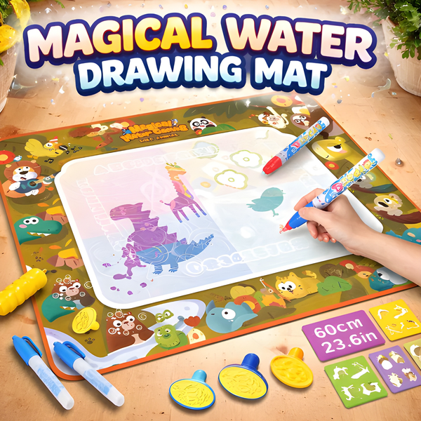 Magical Water Canvas Painting Mat – Washable Graffiti Art Set