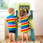 Astronomical Magnetic Easel Board - 2-in-1 Whiteboard & Chalkboard Drawing Set