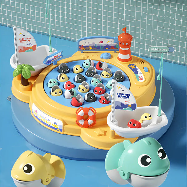 Magnetic Fishing World Playset for Kids