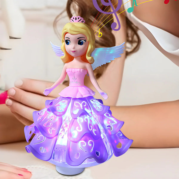 11.5-Inch Princess Doll Set - Beautiful Hard Body Doll