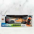 RC Spray Car with Mist Effect - Remote Control Stunt Car with LED Lights & Sounds