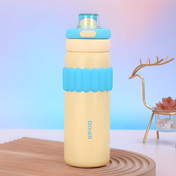 Cartoon-themed Thermos Water Bottle for Kids ( Pack of 1 )