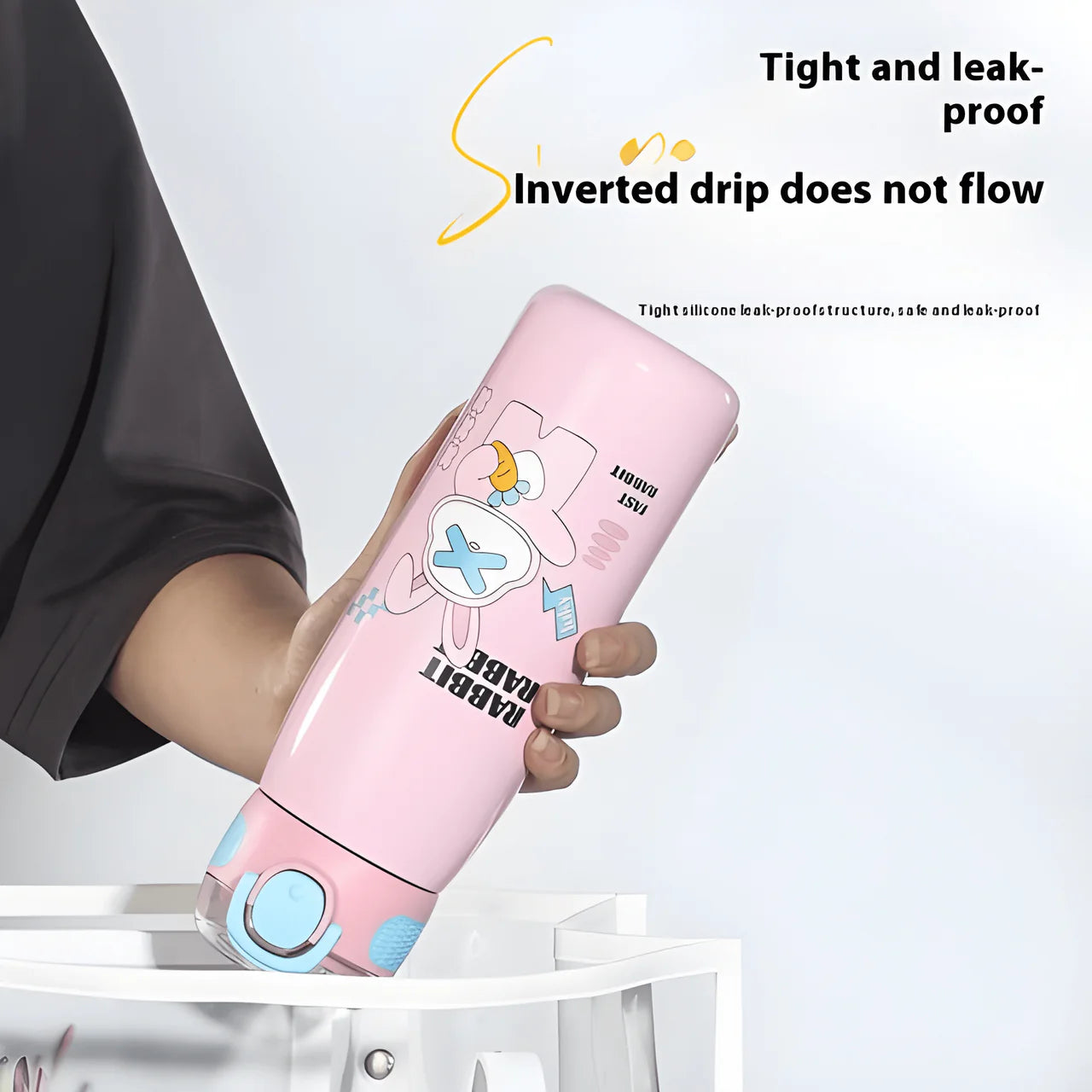 Cute Smile Insulated Water Bottle ( Pack of 1 )