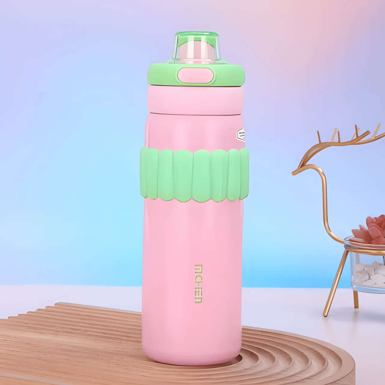 Cartoon-themed Thermos Water Bottle for Kids ( Pack of 1 )
