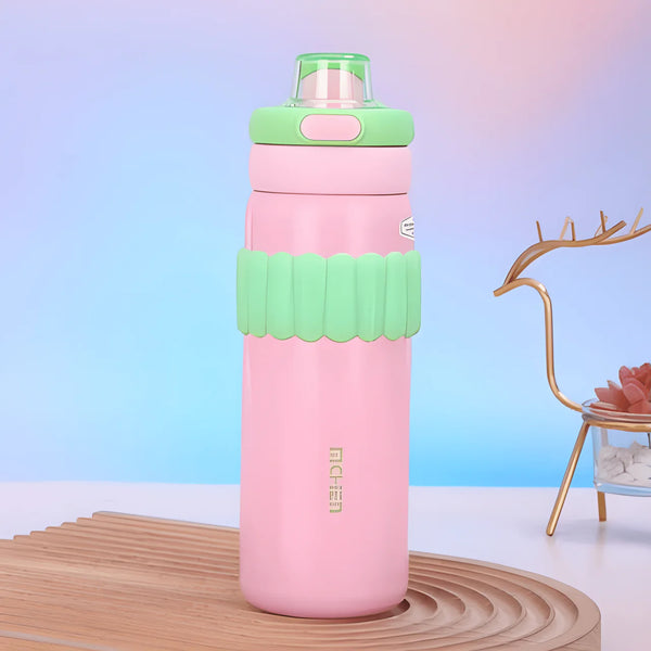 Cartoon-themed Thermos Water Bottle for Kids ( Pack of 1 )