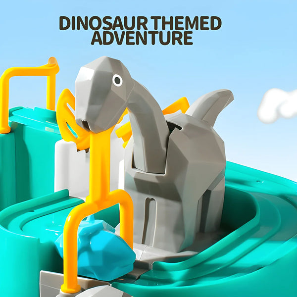 Dinosaur Adventure Track Set - 10-Level Orbital Track Toy for Kids